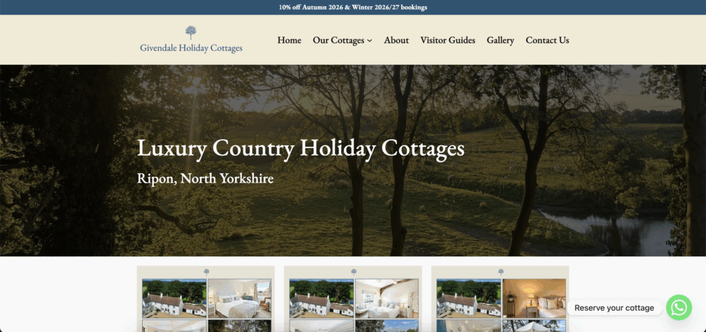 givendale cottages case study